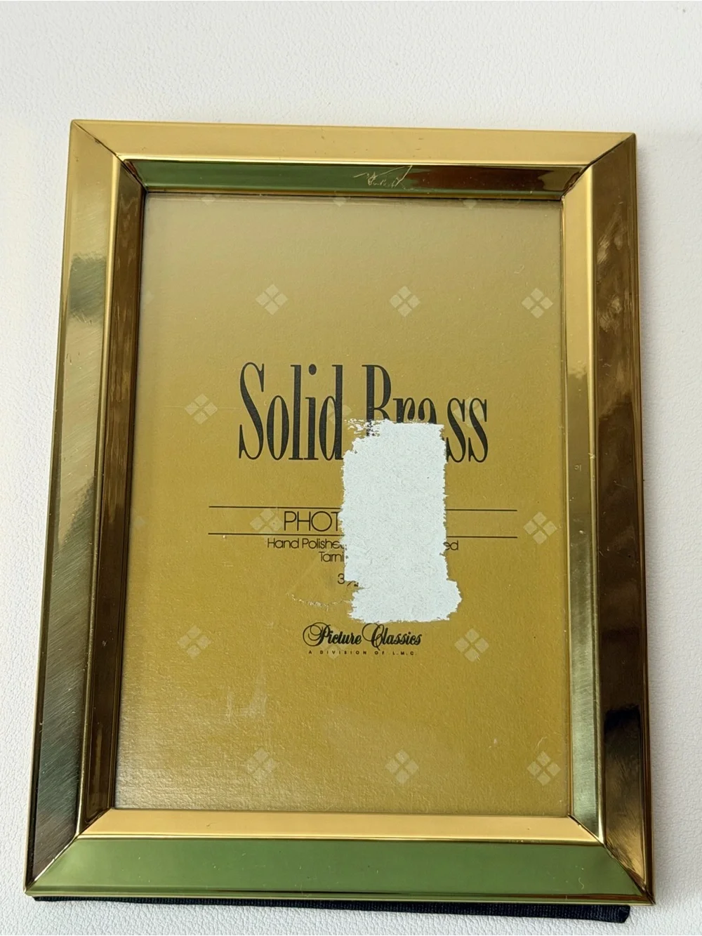 Vintage Solid Brass 3.5